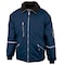 Game Workwear Men's Parka Jacket, 100% Oxford Nylon Outer Shell, Full Zip to Top of Collar, Navy, L 4750 - alternate 1